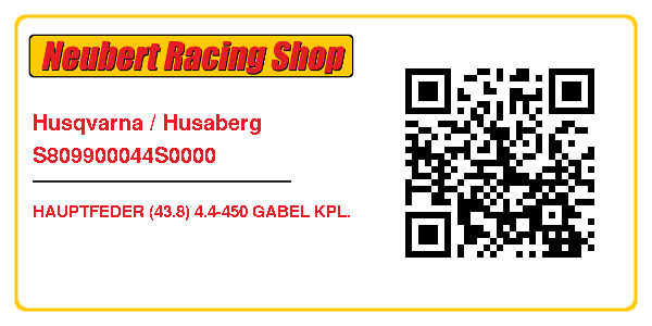 Husqvarna / Husaberg S809900044S0000