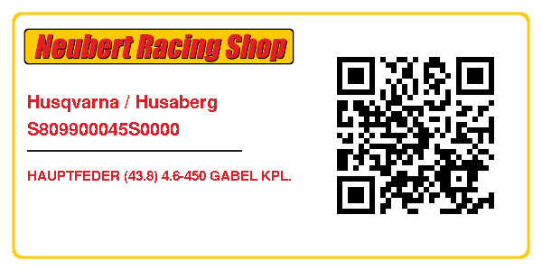 Husqvarna / Husaberg S809900045S0000