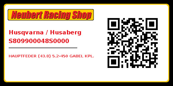 Husqvarna / Husaberg S809900048S0000