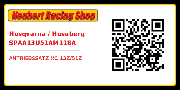 Husqvarna / Husaberg SPAA13U51AM118A