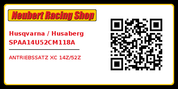 Husqvarna / Husaberg SPAA14U52CM118A