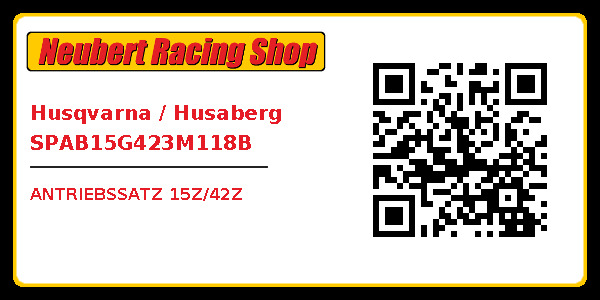 Husqvarna / Husaberg SPAB15G423M118B
