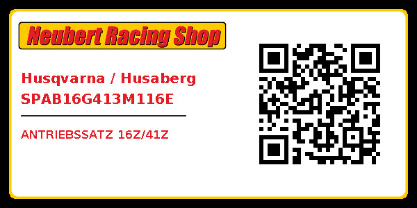 Husqvarna / Husaberg SPAB16G413M116E