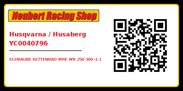 Husqvarna / Husaberg YC0040796