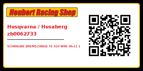 Husqvarna / Husaberg zb0062733