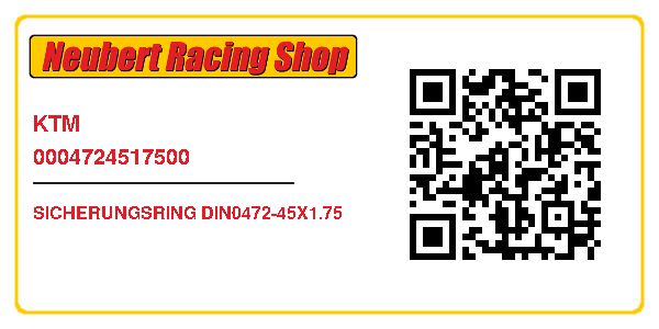 KTM 0004724517500