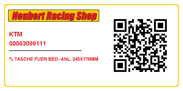KTM 00063099111