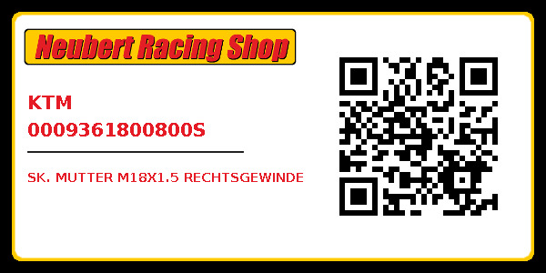 KTM 0009361800800S