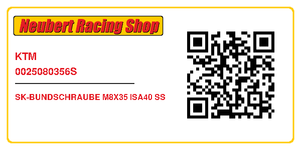 KTM 0025080356S