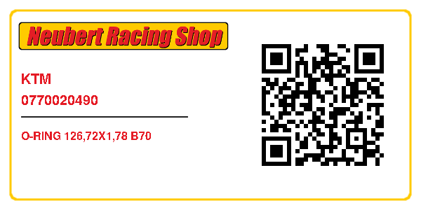 KTM 0770020490