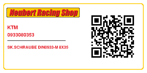 KTM 0933080353