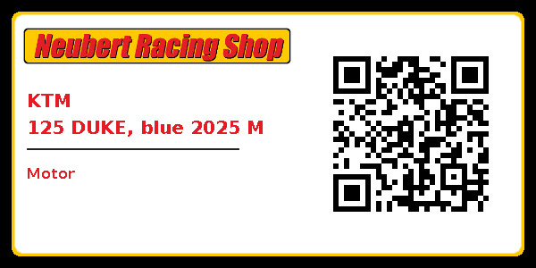 KTM 125 DUKE, blue 2025 M