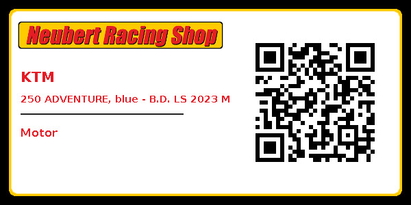 KTM 250 ADVENTURE, blue - B.D. LS 2023 M