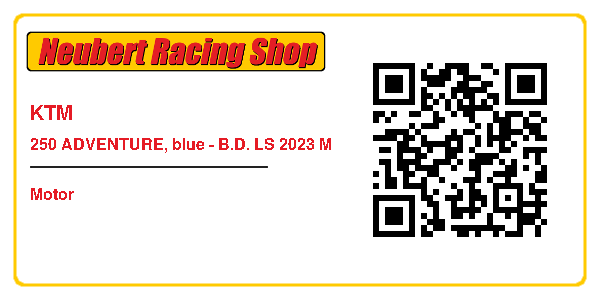 KTM 250 ADVENTURE, blue - B.D. LS 2023 M