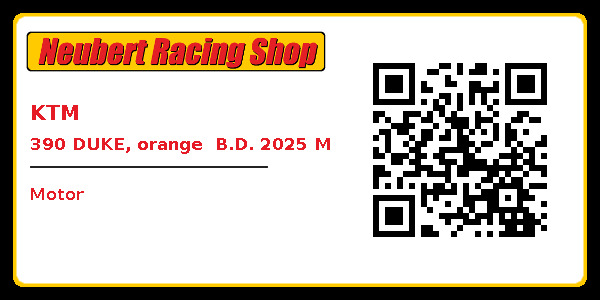 KTM 390 DUKE, orange  B.D. 2025 M