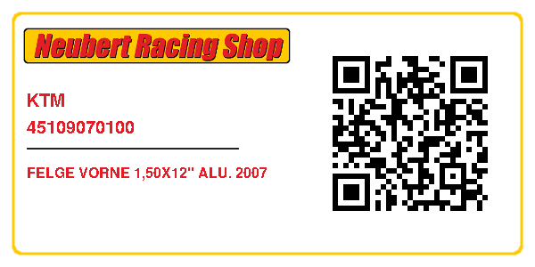 KTM 45109070100