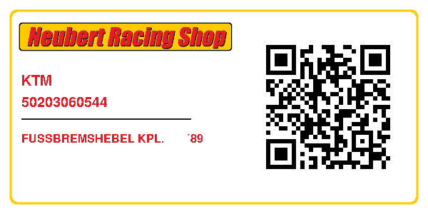KTM 50203060544