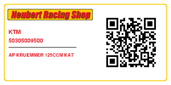 KTM 50305009500