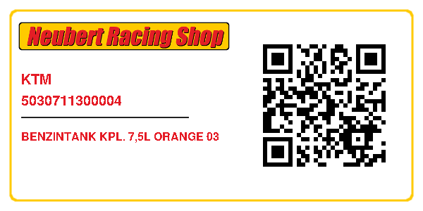 KTM 5030711300004