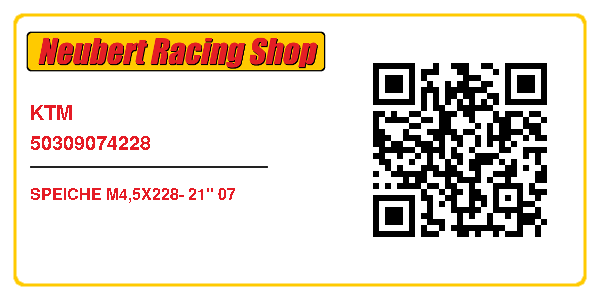 KTM 50309074228