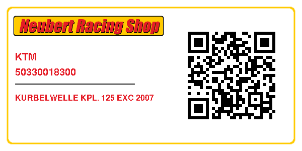 KTM 50330018300