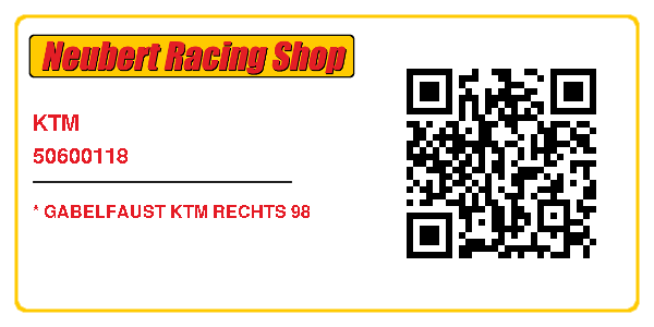 KTM 50600118