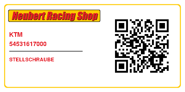 KTM 54531617000