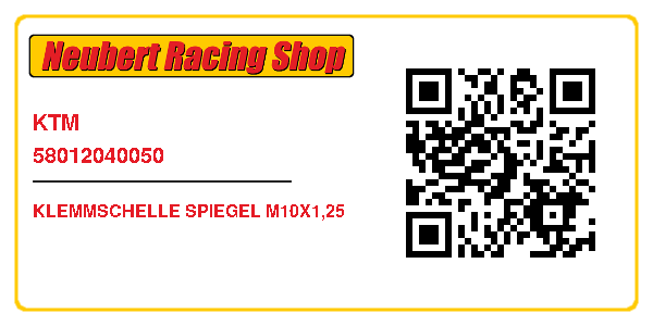 KTM 58012040050