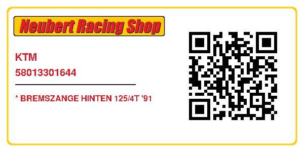 KTM 58013301644