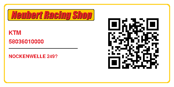 KTM 58036010000