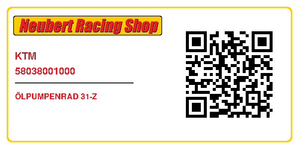 KTM 58038001000