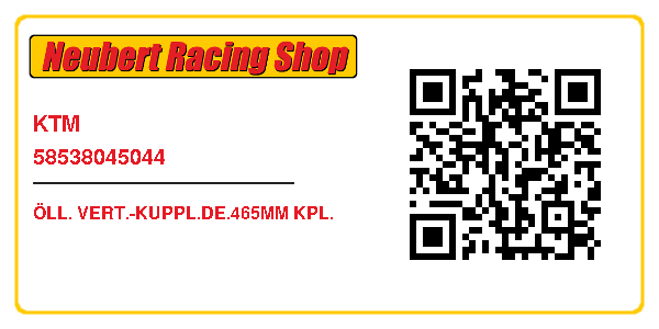 KTM 58538045044