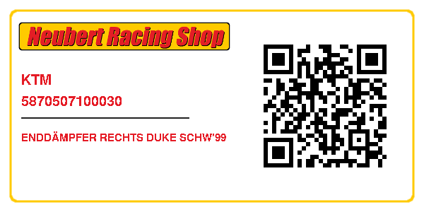 KTM 5870507100030