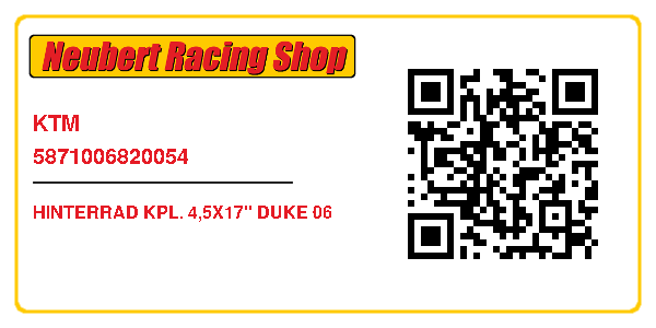 KTM 5871006820054