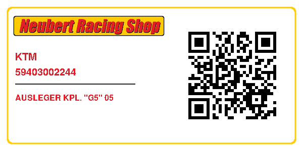 KTM 59403002244