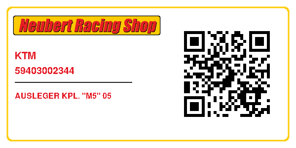 KTM 59403002344