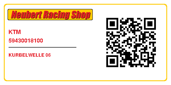 KTM 59430018100