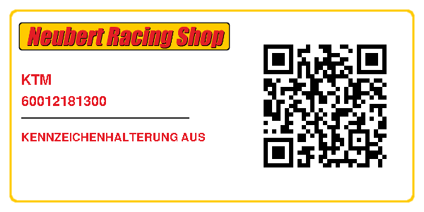 KTM 60012181300