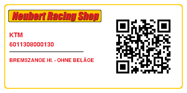 KTM 6011308000130