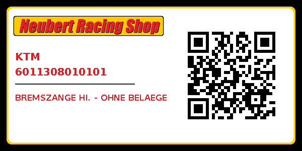 KTM 6011308010101
