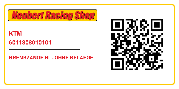 KTM 6011308010101