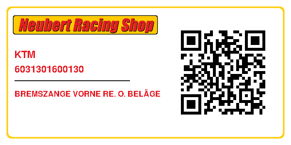 KTM 6031301600130