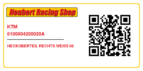 KTM 6100804200020A