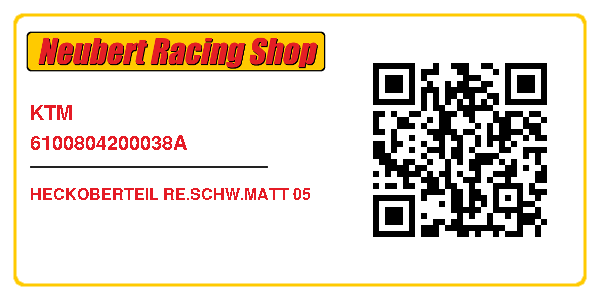 KTM 6100804200038A