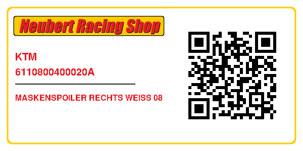 KTM 6110800400020A