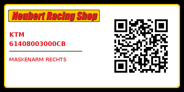KTM 61408003000CB