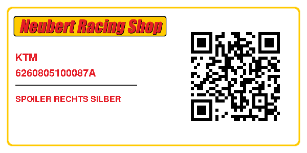KTM 6260805100087A