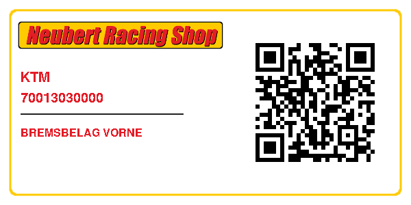 KTM 70013030000