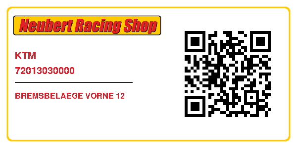 KTM 72013030000