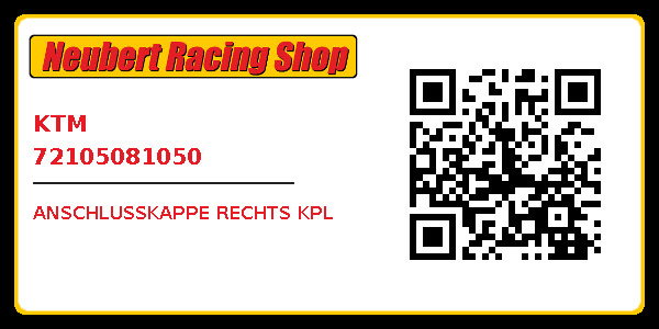 KTM 72105081050